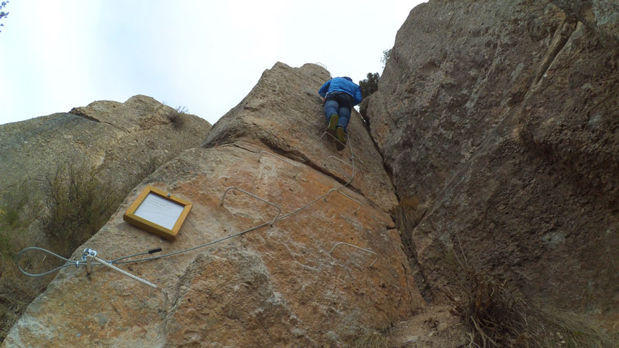 Vía ferrata 