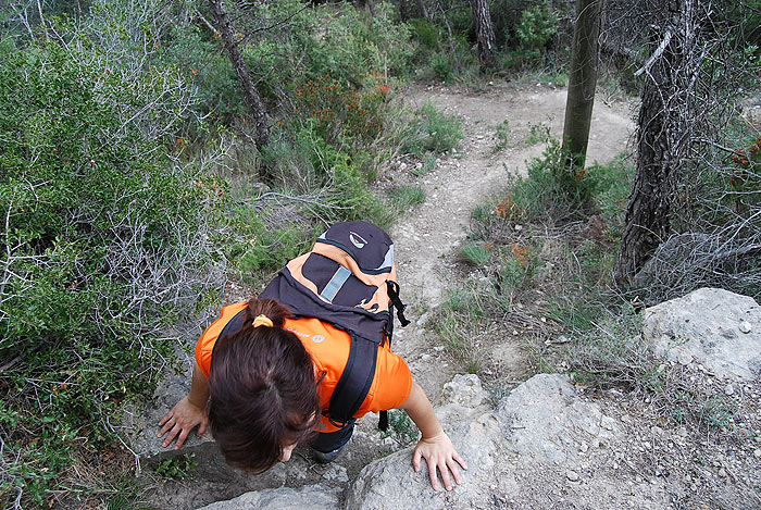 Aproximación siempre en subida 