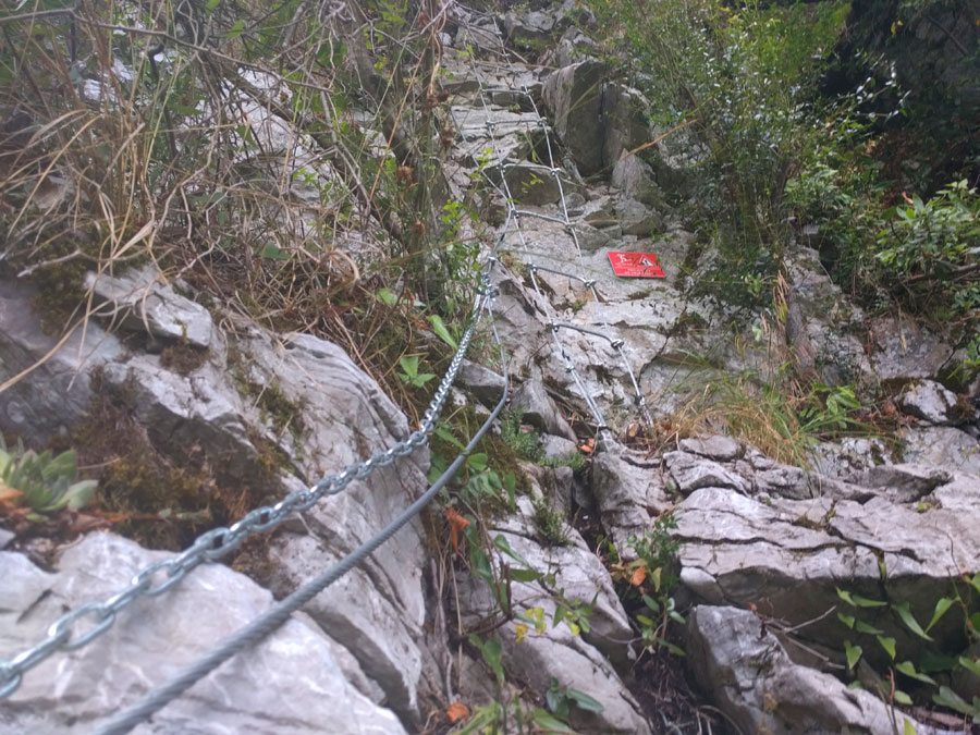 Después del espolón nos espera un resalte fácil 