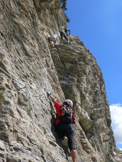 Primer tramo vertical y aéreo 