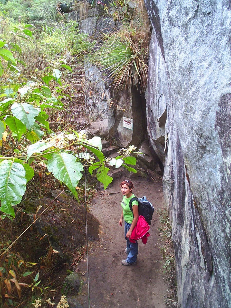 El camino está bien señalizado 