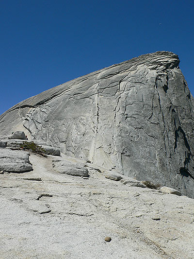 Nos acercamos a los cables del Half Dome 