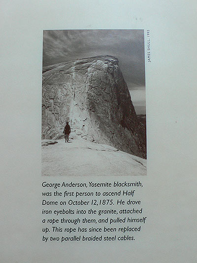 La historia del primer ascenso al Half Dome 