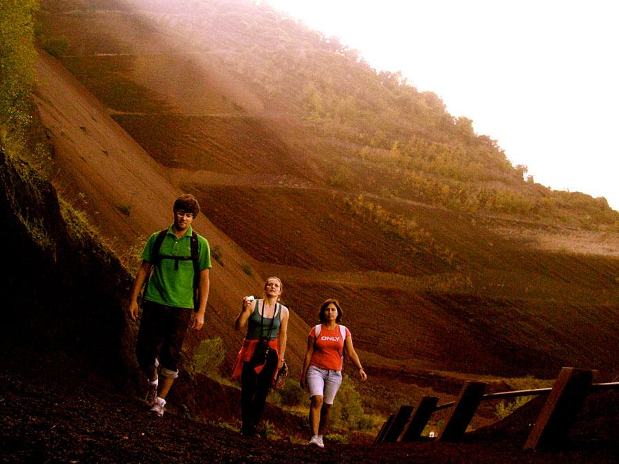 Gradas del Volcán Croscat 
