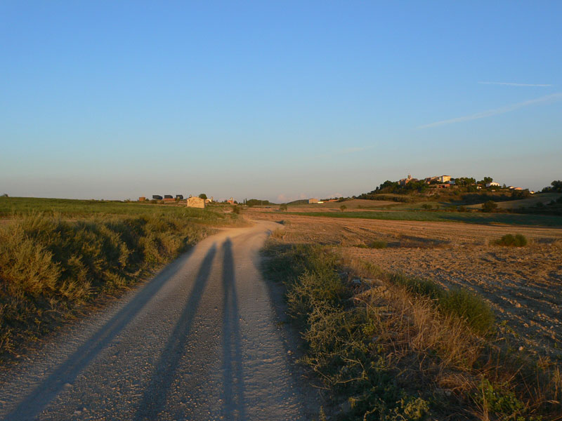 Atardecer en la Sierra de Bellmunt 