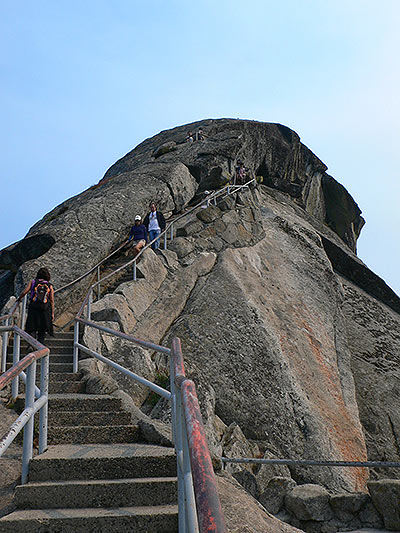 Tramo final al Moro Rock 
