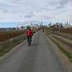Día 1: La fábrica de madera a las afueras de Cella nos obliga a desviarnos a la izquierda / Ruta en Bici Vía verde Ojos Negros 