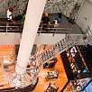 Vista de las tiendas y la plataforma de inicio de la ferrata © Borderx / Blog · Vía ferrata indoor en Singapur 