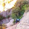Mini desplomado vista desde arriba / Blog · Integral equipada de la cara Sur de Montserrat 