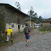 Saliendo del pueblo de San Pablo / Ruta a pie Catarata Gocta 