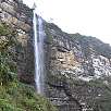 Al pie de la catarata Gocta superior / Ruta a pie Catarata Gocta 