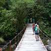 Cruzamos el segundo puente / Ruta a pie Catarata Gocta 