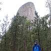 Devils Tower cara norte / Ruta a pie Devils Tower 
