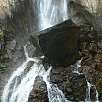 Caída del salto. Varios barranquistas bajaron rapelando / Ruta a pie El salto de Pipí de Gallo 