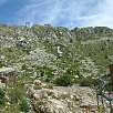 El teleférico que sube del Pantano de Sallente al Estany Gento / Ruta a pie Alrededores de Estany Gento 
