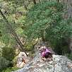 Tramo de bajada del Paso Romeret / Ruta a pie Les Gúbies del Parrisal 