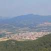Montblanc a lo lejos / Ruta a pie Montblanc y la ermita de Sant Joan 