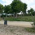 Zona de recreo junto al carril bici 