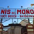 Entrada de la fábrica Anís del Mono de Badalona 