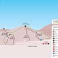Croquis de la ruta 