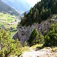 Vista atrás al roc del Gos 