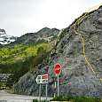 Acceso a la ferrata y su primer sector 