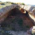 Cisterna de origen musulmán en ruinas 