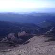 Els Cortins desde su hermano mayor el Montcau (1.056 m.) 