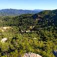 Vista hacia atrás a la Ermita de Sant Joan de Codolar 