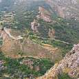 Vista de la carretera y del mirador del Tombo 