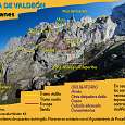 Croquis oficial de la vía ferrata de Valdeón 