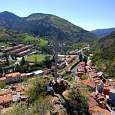 Vista atrás a la cruz 