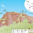 Croquis de la ruta 