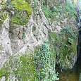 Inicio de la vía ferrata en el Pou de Gorges 