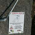 Indicador de la tirolina 