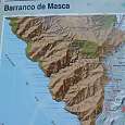 Pronto encontramos el mapa indicador de la ruta 