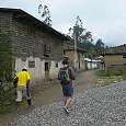 Saliendo del pueblo de San Pablo 