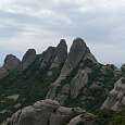 Vista a les Gorres desde el Coll de Sant Salvador 