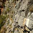 El paso estrecho se pone vertical 