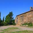 Del Puig Madrona bajamos a visitar la Ermita románica de la Salut 