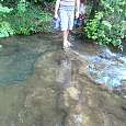 Agua cristalina y fría 