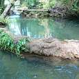Detalle de las bañeras naturales 
