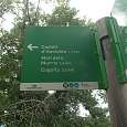 Salimos de la vía verde siguiendo el indicador al Molí dels Murris 