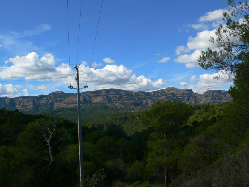 Vista de Sant Llorenç del Munt 