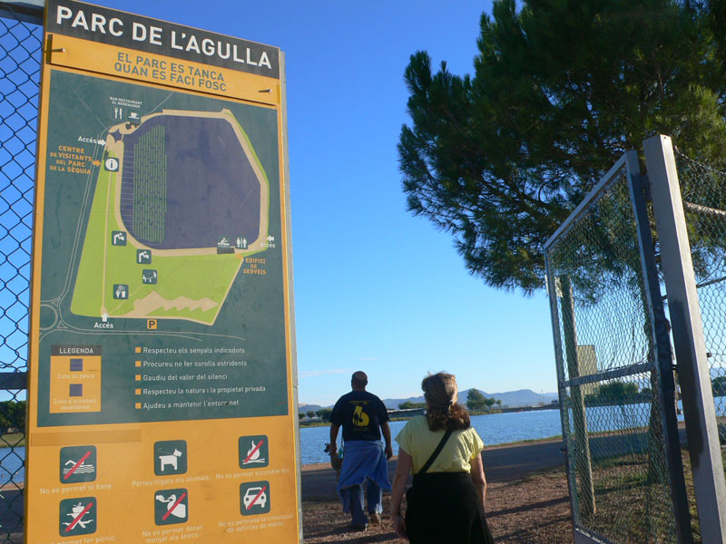 Entrada del Parc de l