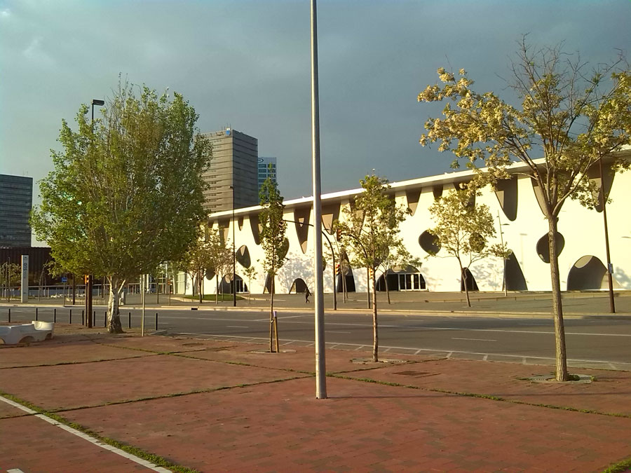 Pabellones de la feria de Barcelona 