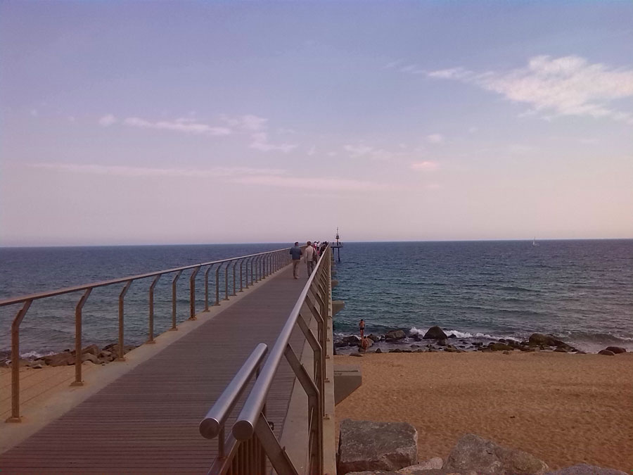 El Pont del Petroli de Badalona 