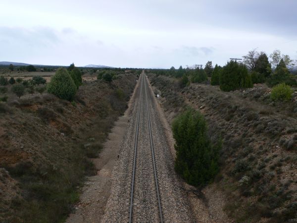 Día 2: Vías del actual ferrocarril 
