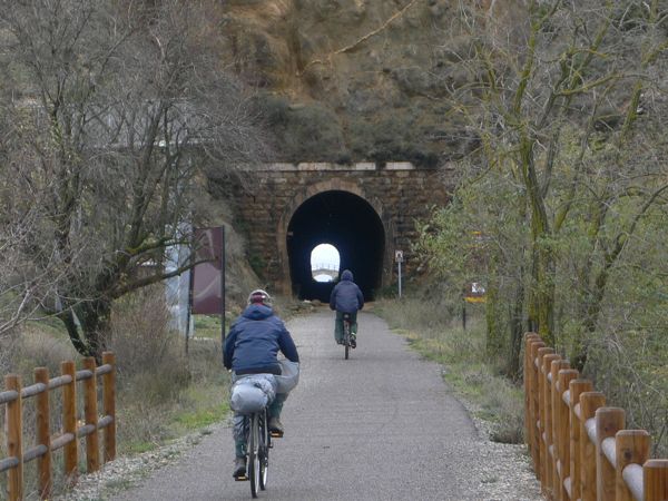 Día 2: Túnel no iluminado a las afueras de Sarrión 