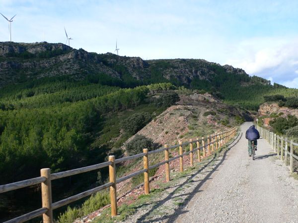 Día 2: Desde el mismo punto todavía podemos ver los molinos 